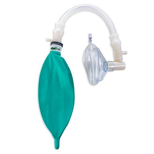 CIRCUITO ANESTESIA BARAKA 1L C/ TRAQUEIA SILICONE MÁSCARA 3 PVC ROMED