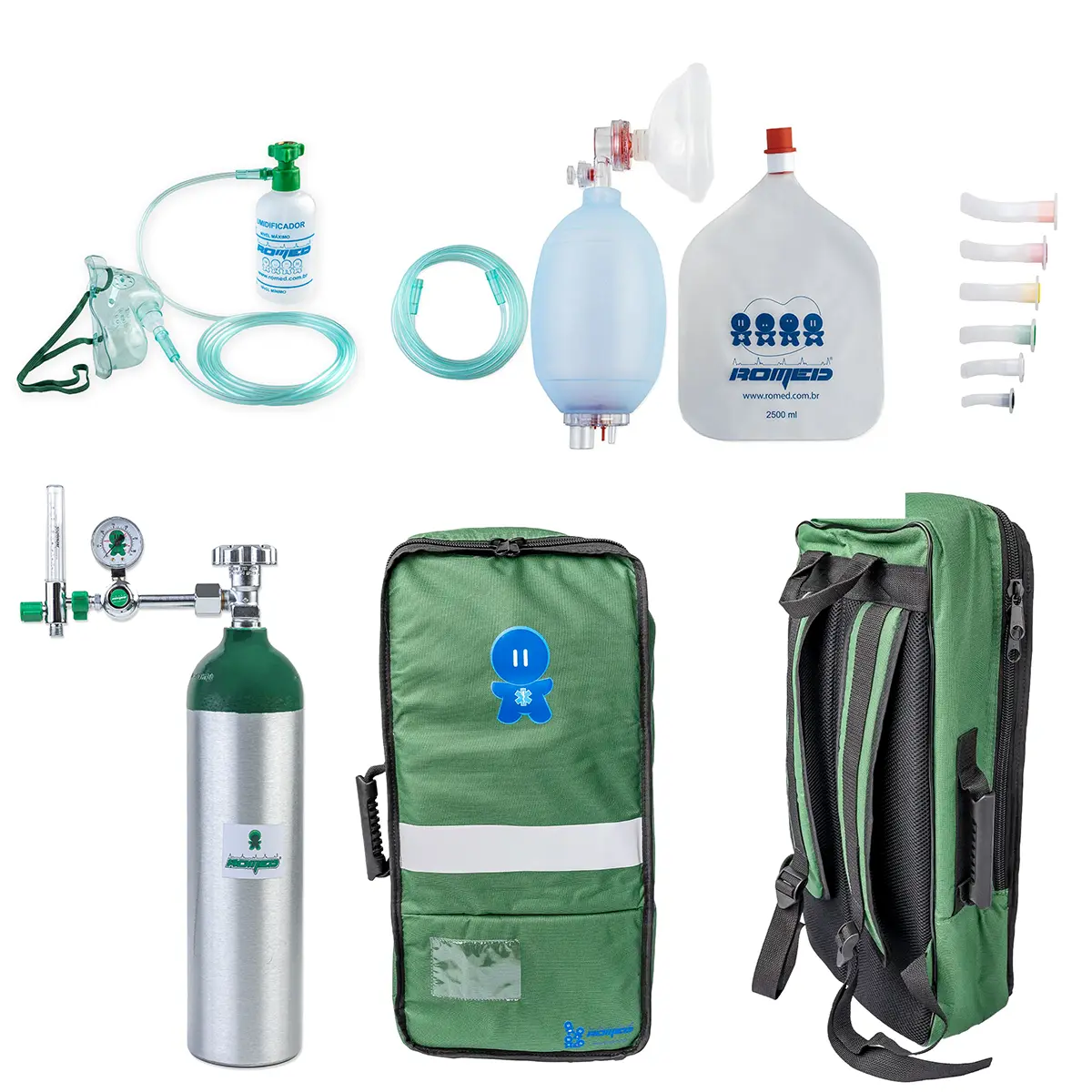 MALETA C/ CILINDRO 3L COMPLETA ROMED - Imagem 2