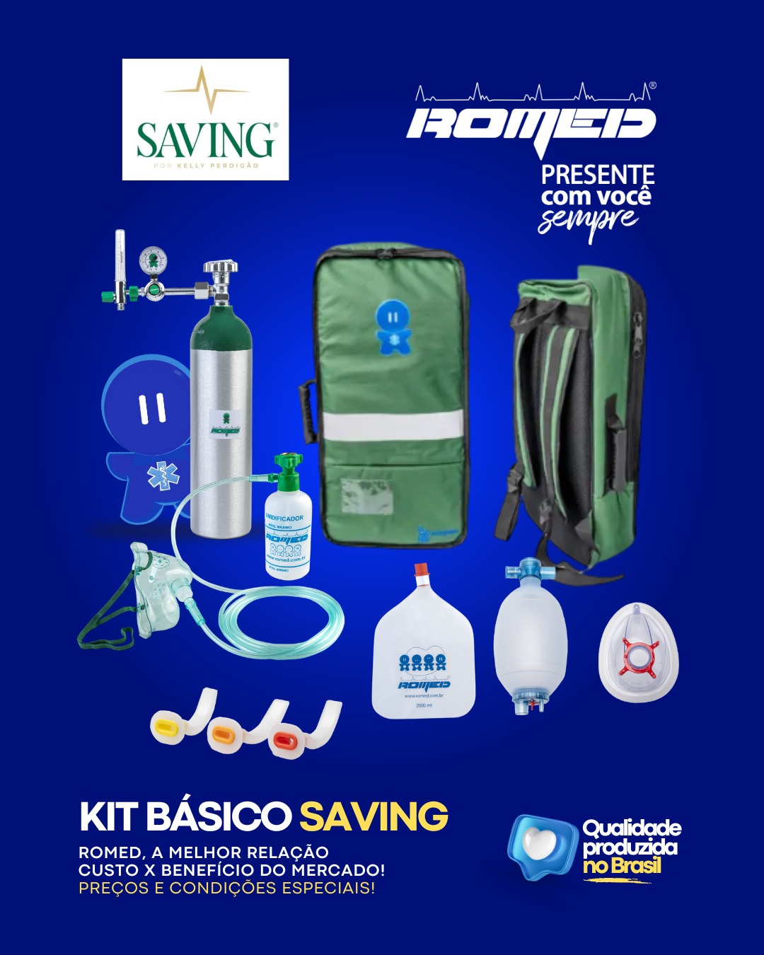 KIT BÁSICO SAVING C/ MALETA ROMED