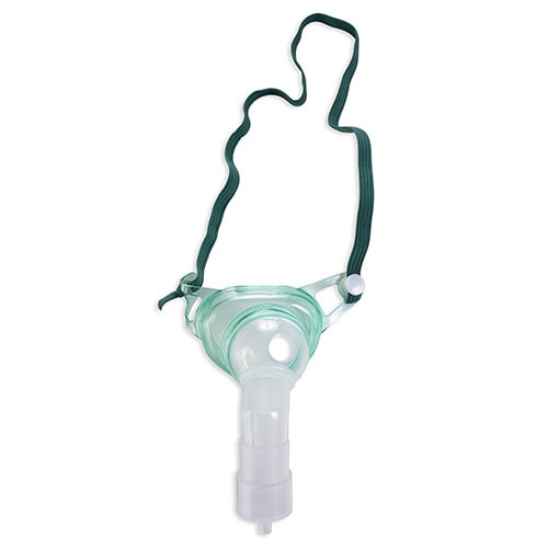 MÁSCARA TRAQUEOSTOMIA INFANTIL C/CONECTOR P/ EXTENSÃO ROMED